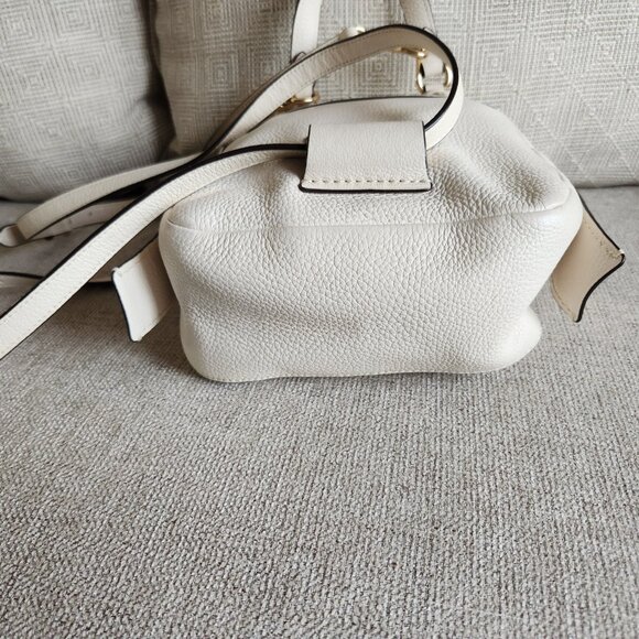 Coach chalk color Andi pebbled leather backpack/shoulder purse main image 10